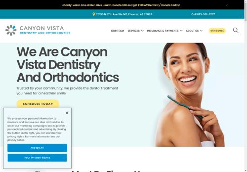Canyon Vista Dentistry and Orthodontics capture - 2025-04-14 13:24:28