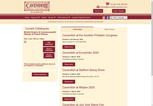 Cavendish Auctions capture - 2025-04-14 14:06:45