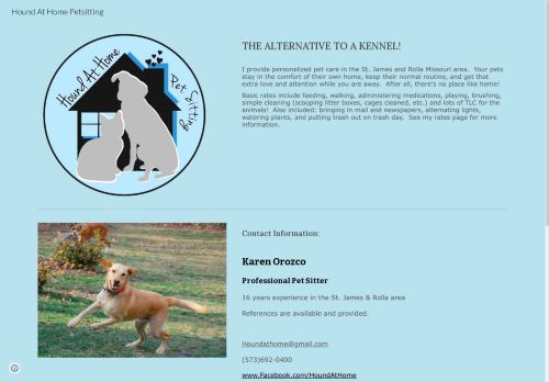 Hound at Home Petsitting capture - 2025-04-14 14:42:16