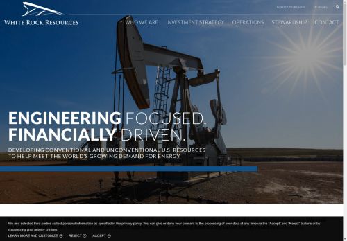 White Rock Oil & Gas capture - 2025-04-14 16:36:12