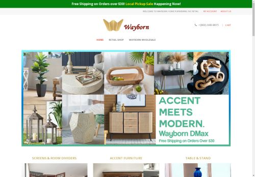 Wayborn Home Furnishing capture - 2025-04-14 17:46:10