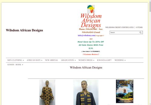 Wilsdom African Designs capture - 2025-04-14 18:18:03
