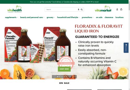 Vita Health Fresh Market capture - 2025-04-14 19:28:24