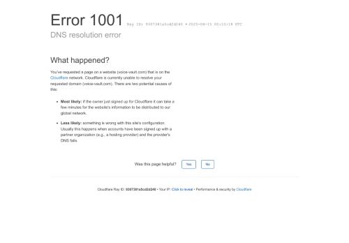 Voice-vault.com capture - 2025-04-14 20:12:12