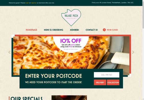 Village Pizza capture - 2025-04-14 20:29:56