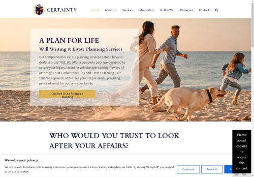 Certainty Estate Planners capture - 2025-04-14 21:38:59