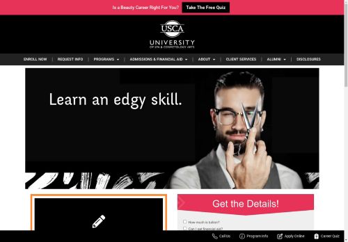 University of Spa & Cosmetology Arts capture - 2025-04-14 22:05:21