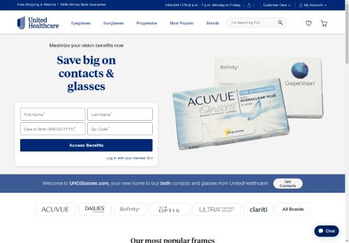 UHC Contact Lenses capture - 2025-04-14 22:15:12