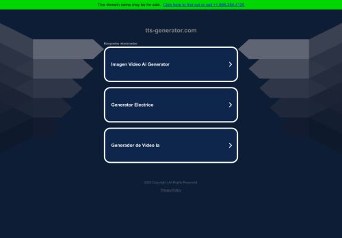 TTS Generator AI capture - 2025-04-15 00:16:48