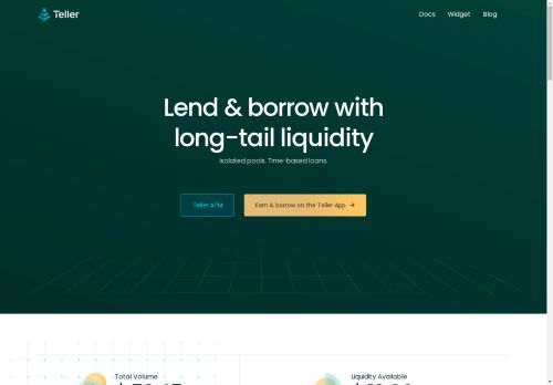 Teller Finance capture - 2025-04-15 01:06:27