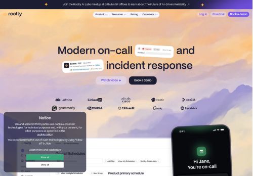 Rootly.com capture - 2025-04-15 06:10:08