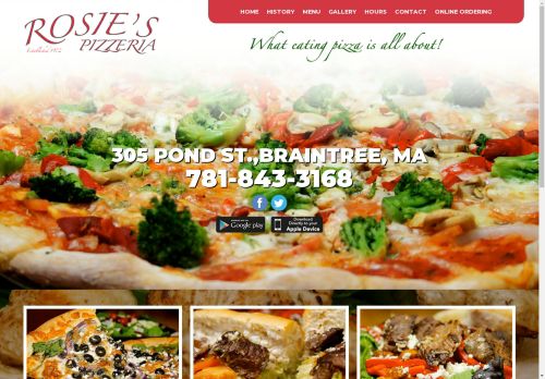 Rosie's Pizzeria capture - 2025-04-15 07:09:50