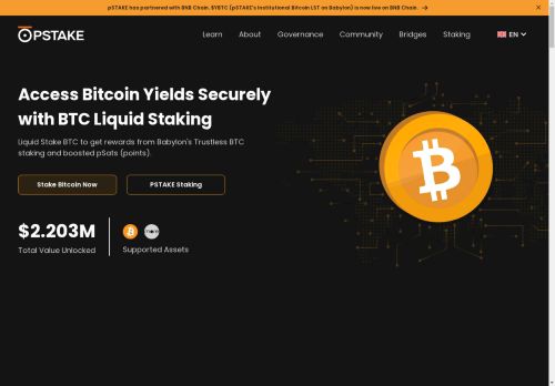 pSTAKE Finance capture - 2025-04-15 11:14:52