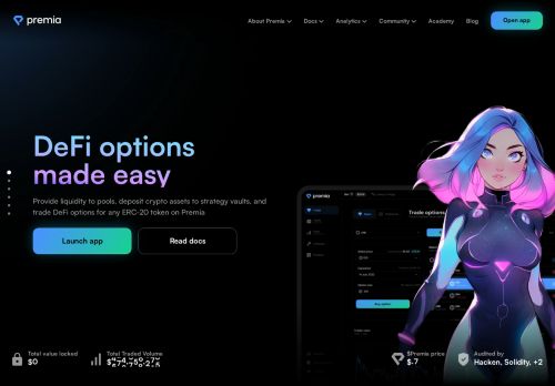 Premia Finance capture - 2025-04-15 11:18:51