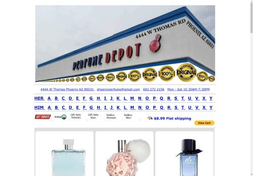 Perfume Depot capture - 2025-04-15 11:47:17