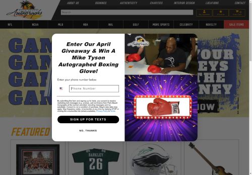 Palm Beach Autographs capture - 2025-04-15 11:53:15