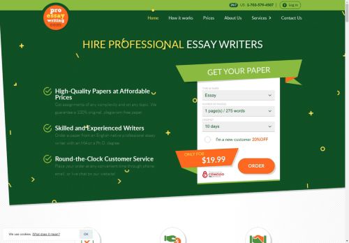 Proessaywriting.com capture - 2025-04-15 12:31:50