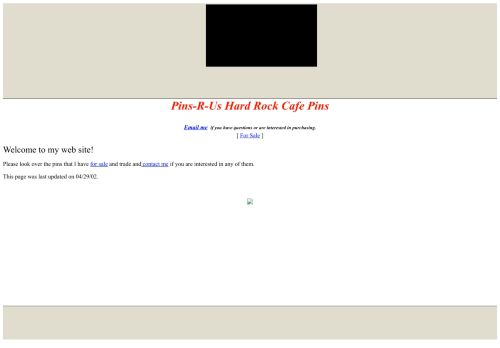 Pins-R-Us capture - 2025-04-15 13:55:04