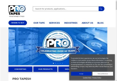 Pro Tapes & Specialties capture - 2025-04-15 14:14:51