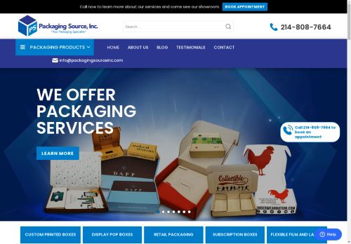 Packaging Source Inc capture - 2025-04-15 15:02:53