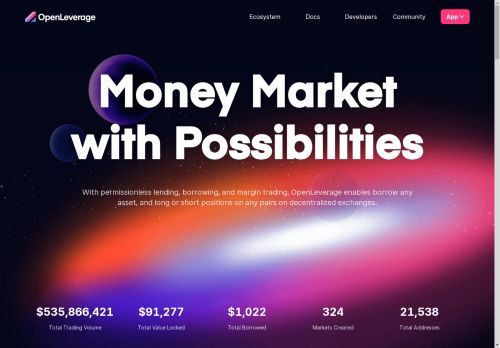 OpenLeverage capture - 2025-04-15 15:39:00