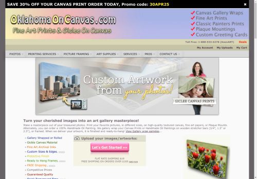 Oklahoma Canvas Photo Prints capture - 2025-04-15 16:04:51