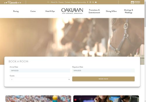 Oaklawn Racing Casino Resort capture - 2025-04-15 16:33:48