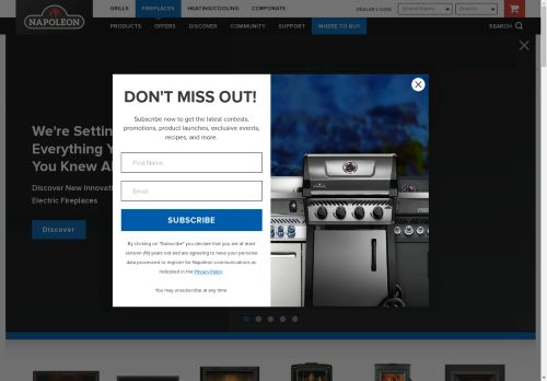 Napoleon Products capture - 2025-04-15 17:58:08