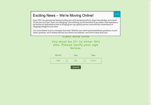 Nature's Secret CBD and Oils capture - 2025-04-15 18:08:40