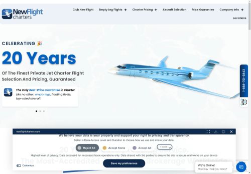 New Flight Charters capture - 2025-04-15 18:41:16