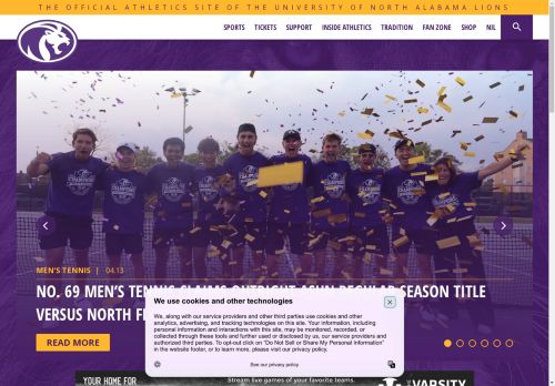 North Alabama Athletics capture - 2025-04-15 19:18:33