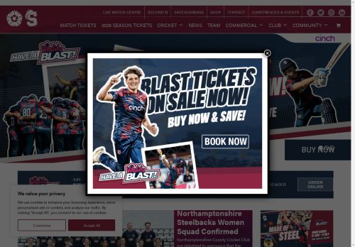 Northamptonshire County Cricket Club capture - 2025-04-15 19:44:26
