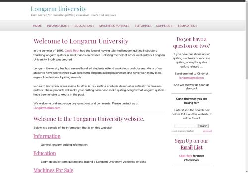 Longarm University capture - 2025-04-15 21:58:38