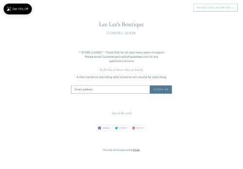 Lee Lee's Boutique capture - 2025-04-15 22:04:07