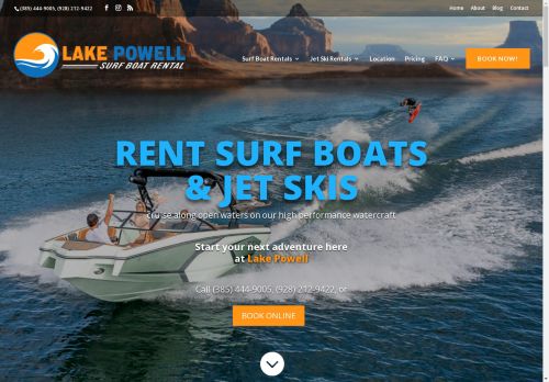 Lake Powell Surf Boat Rental capture - 2025-04-15 22:28:44