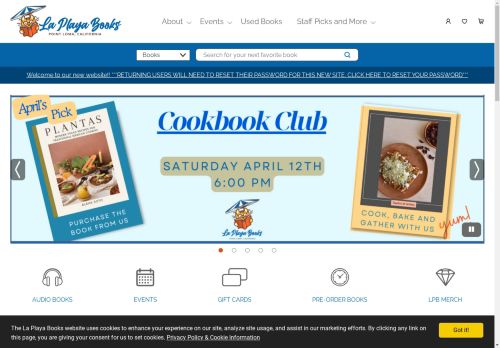 La Playa Books capture - 2025-04-15 22:42:02