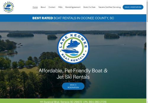 Lake Keowee Boat Rentals capture - 2025-04-15 23:15:43