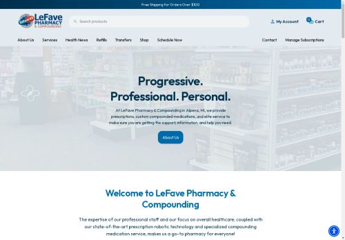 Lefave Pharmacy & Compounding capture - 2025-04-15 23:47:03