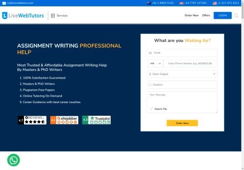 LiveWebTutors capture - 2025-04-16 00:15:10