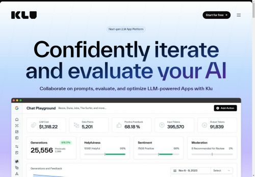 Klu AI capture - 2025-04-16 01:32:50