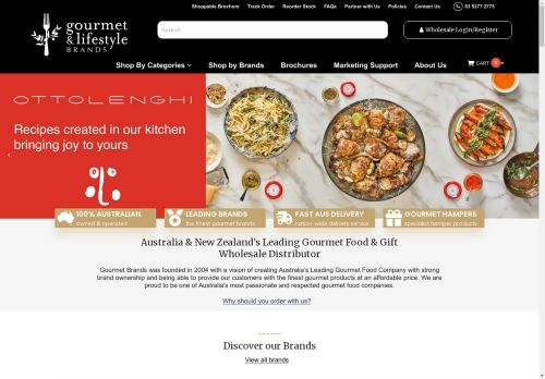 Gourmet Brands capture - 2025-04-16 04:40:01