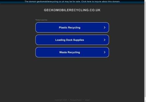 Gecko Mobile Recycling capture - 2025-04-16 05:07:56