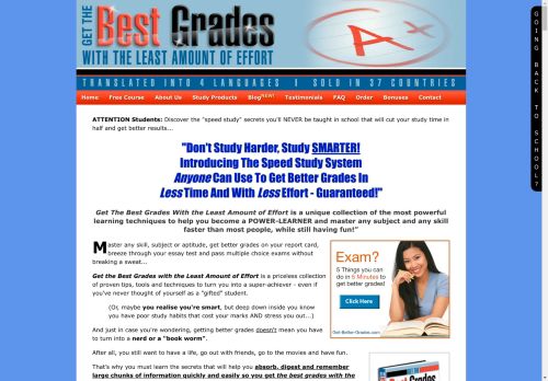Get The Best Grades With the Least Amount of Effort capture - 2025-04-16 05:10:57