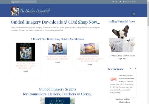 Guided Imagery Downloads & CDs capture - 2025-04-16 05:14:39