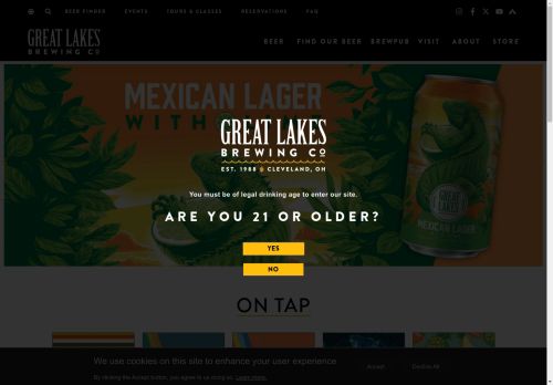 Great Lakes Brewing Company capture - 2025-04-16 05:17:43