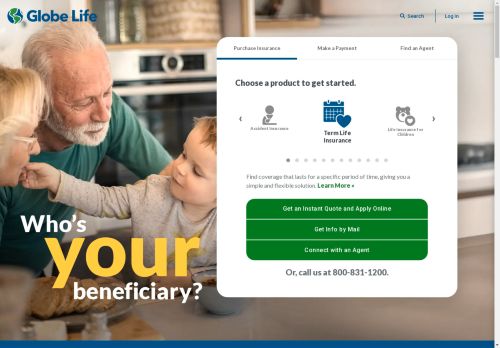Globe Life Insurance capture - 2025-04-16 05:34:55