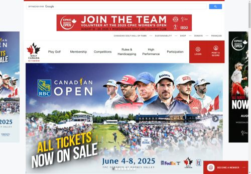 Golf Canada capture - 2025-04-16 05:46:10