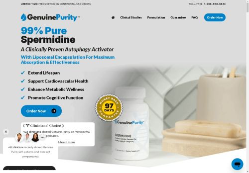 GenuinePurity Spermidine capture - 2025-04-16 06:53:22