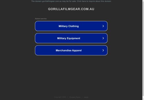 Gorilla Film Gear capture - 2025-04-16 07:04:32