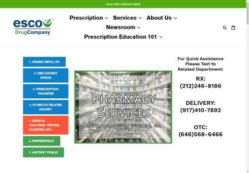 Esco Drug Company capture - 2025-04-16 09:57:59